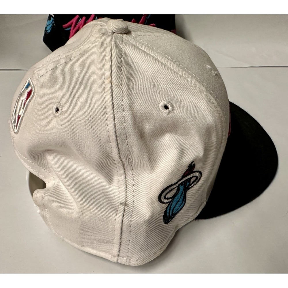 ~2010 RARE! Lot of 5 Miami Heat NBA Snapback Hats New Era 9FIFTY Mitchell & Ness - Picture 13 of 16